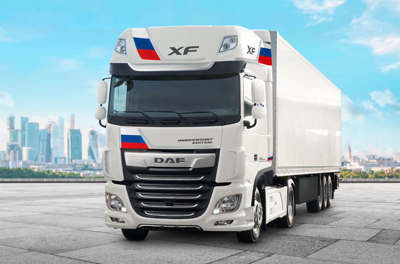 DAF 10 ЛЕТ В РОССИИ!