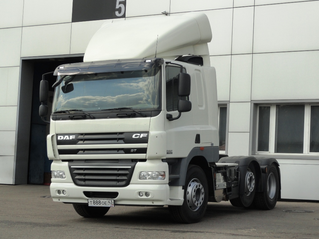 Купить тягач DAF FTG CF85.410 6х2 со спальником бу, с пробегом от дилера  Москва