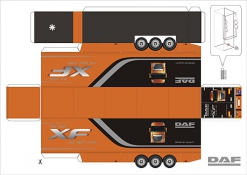XF Euro6 trailer